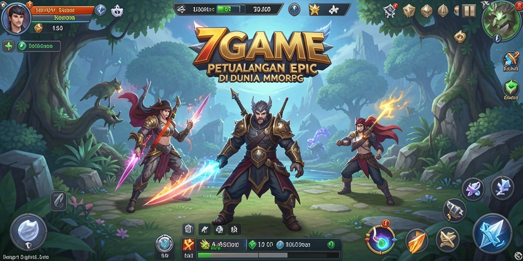 Screenshot gameplay 7GAME dengan aksi seru dan visual menawan.