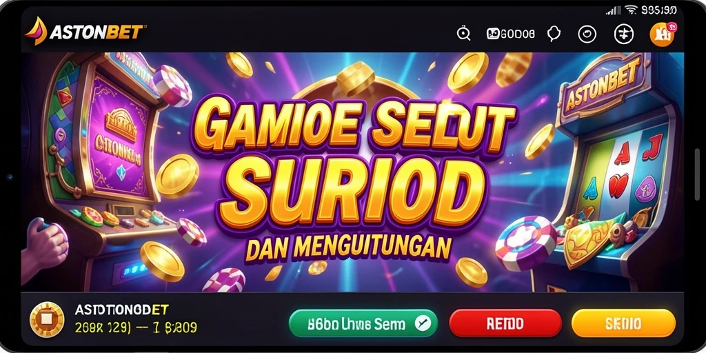 Tampilan gameplay slot yang seru dan memukau dari ASTONBET.