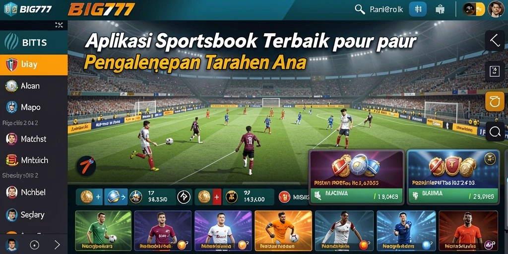 Tampilan gameplay Sportsbook yang menarik dan interaktif.