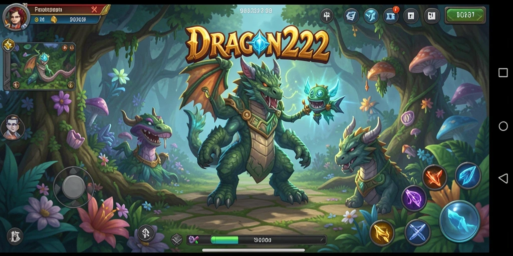 Screenshot gameplay <strong>DRAGON222</strong> yang mendebarkan di dunia petualangan.