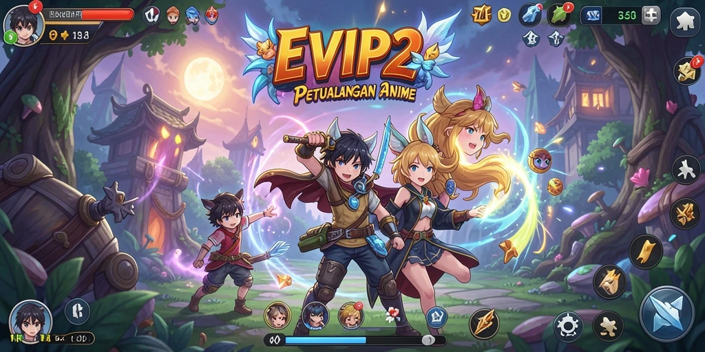 Tampilan menawan dari gameplay EVIP2 yang penuh aksi.