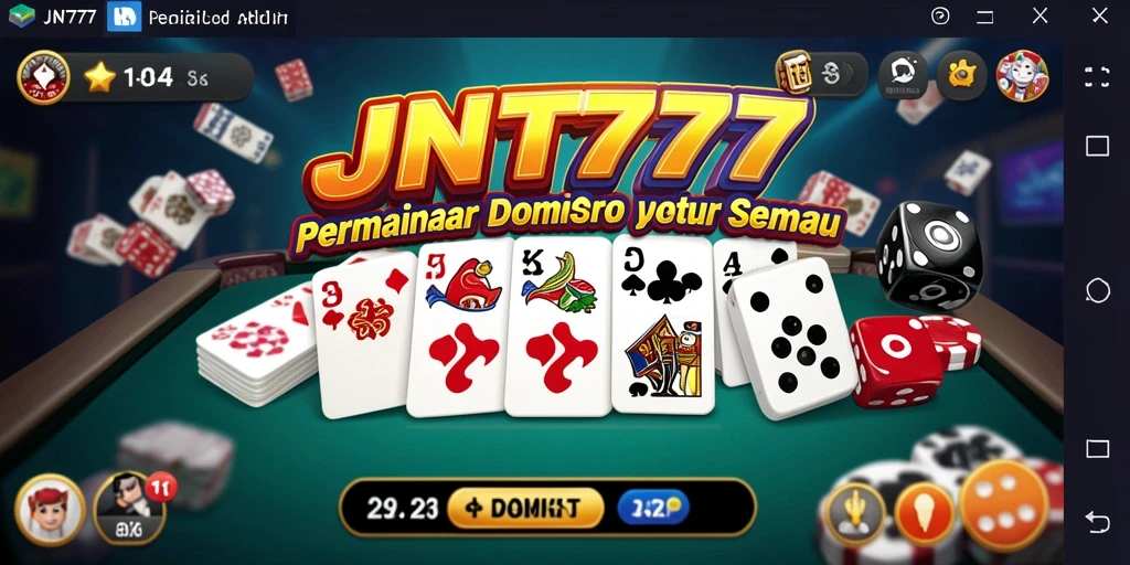 Tangkapan layar utama dari gameplay seru JNT777.