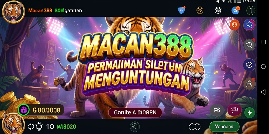 Tampilan gameplay Slot yang seru di MACAN388.