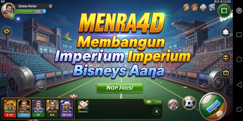 Tampilan menarik dari gameplay <strong>MENARA4D</strong> yang menunjukkan pengelolaan bisnis yang cerdas.