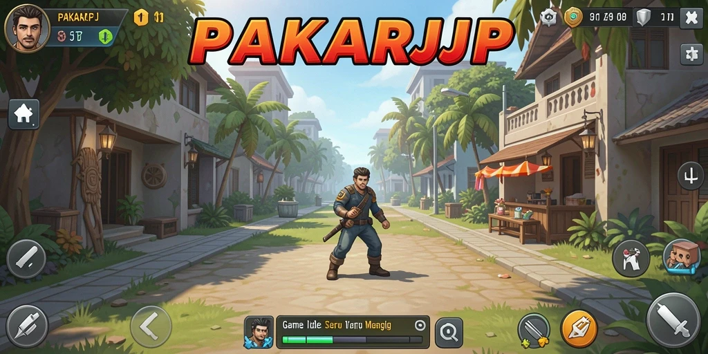 Gameplay menarik dan interaksi mudah di PAKARJP.