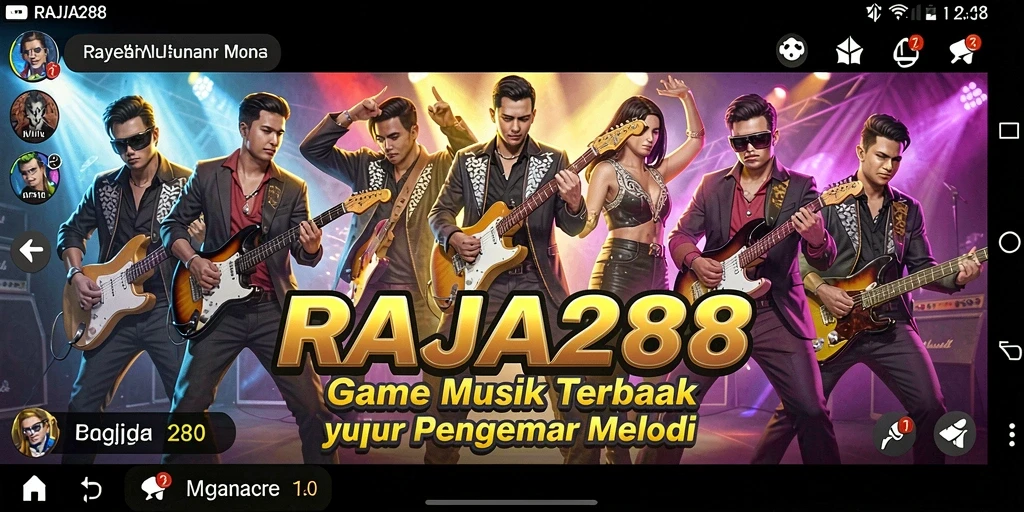 Tampilan gameplay RAJA288 yang menarik dan interaktif.