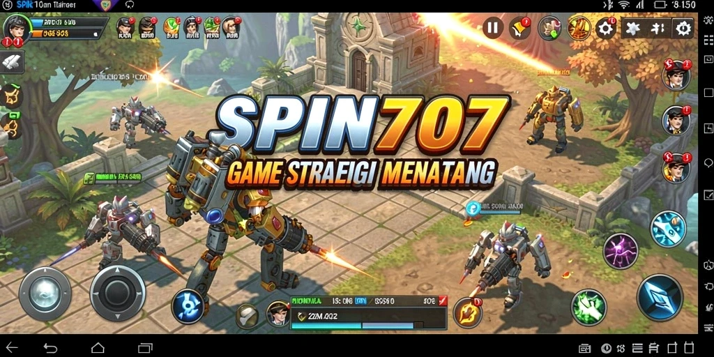 Screenshot mendetail gameplay SPIN707 yang menantang.