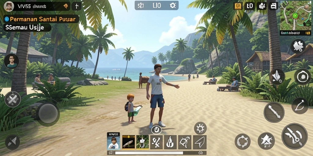 Gameplay seru dengan berbagai tantangan menarik dalam VV55.